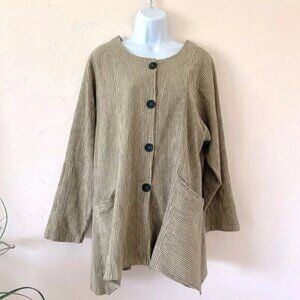 Mill Valley Longline Lagenlook Painter's Shirt L